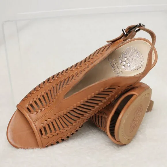 NEW Vince Camuto Earinan Woven Stack Casual Shoe 7.5/38 - Picture 4 of 6